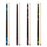GARSEN 4 Pieces Pool Stick Cue Stick 58 inch 18 oz 19 oz 20 oz 21 oz Billiard House Bar Pool Cue GARSEN