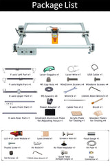 Aufero 2 Laser Engraver, 5W Long Focus Diode Laser Engraver, Laser Wood Cutter and Engraver Machine, 15.7x15.7 inch Engraving Area, Beginner-Friendly Laser Engraving Machine Aufero