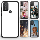 FOQENCCI 5 Piece Sublimation Blank Case for Moto G Power 2022 Blanks Printable DIY Custom Phone Case Soft Rubber Anti-Slip Anti-Scratch Drop Protective Phone Cover Cases for Moto G Power 2022 FOQENCCI
