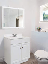 Design House Wyndham 24-Inch Bathroom Vanity Cabinet, Ready to Assemble, White, 597120 Design House