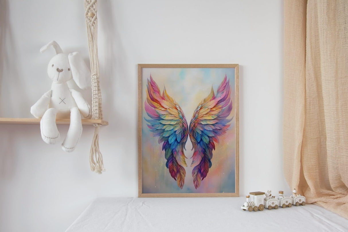 HKLIOPU Pink Wings Diamond Art Kits for Adults,DIY Diamond Painting Kits for Beginners,5D Full Drill Rhinestone Gem Art Crafts for Home Wall Decor 12"x16" HKLIOPU