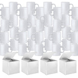 TWISTED ENVY 11 oz Sublimation Blank Ceramic Coffee Mugs Case of 36 TWISTED ENVY