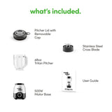 magic bullet Blender, 48oz Pitcher, Simple Speed Dial - MBF50100 Magic Bullet