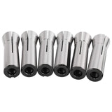 BTSHUB 23pc 1/16-3/4 inches Precision R8 Collets Set Mill Chuck Holder Hardened T.I.R. 0.0006" Lathe BTSHUB