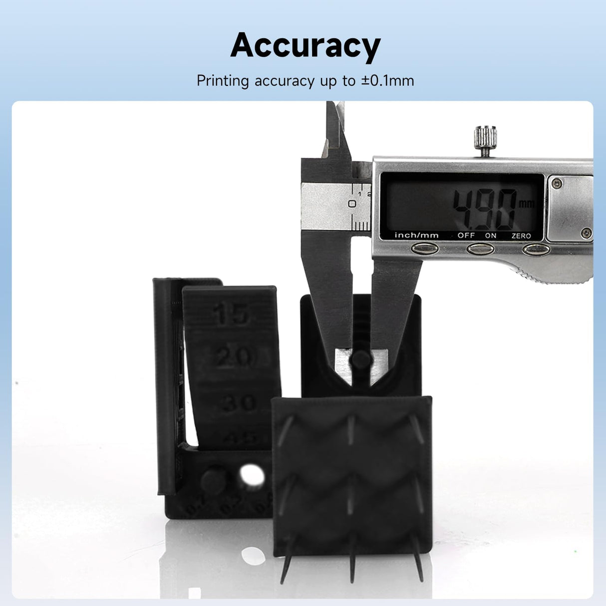 Kingroon 3D Printer Resin ABS Like Resin, Fast Curing 3D Printing Resin, 400 to 405nm UV Curing 3D Printing Liquid Photopolymer Resin, High Precision and Strong Non-Brittle,2kg Grey Kingroon