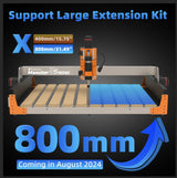 FoxAlien Masuter 3S CNC Router Machine with NEMA 23 Closed-Loop Stepper Motor, 400W Spindle 3 Axis Engraving Milling Machine for Wood Acrylic Aluminum Carving Cutting FoxAlien