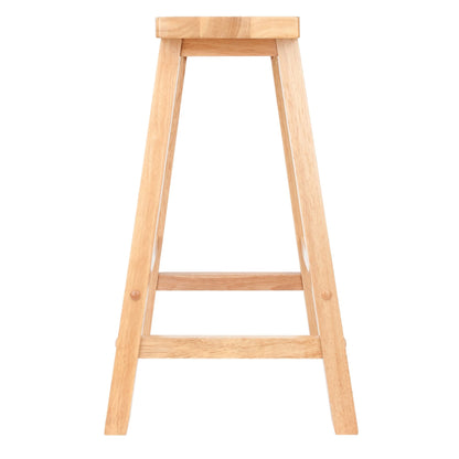 Winsome Satori Stool, 24", Natural - WoodArtSupply