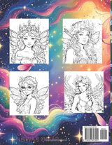 INK AND WINGS MOST BEAUTIFUL FAIRIES COLORING BOOK FOR ADULT: coloring book about fairies WoodArtSupply