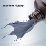 ELEGOO ABS-Like 3D Printer Resin, 405nm UV-Curing LCD Resin High Precision Fast Curing Non-Brittle Standard Photopolymer Resin for LCD Printing Clear Red 2000G ELEGOO