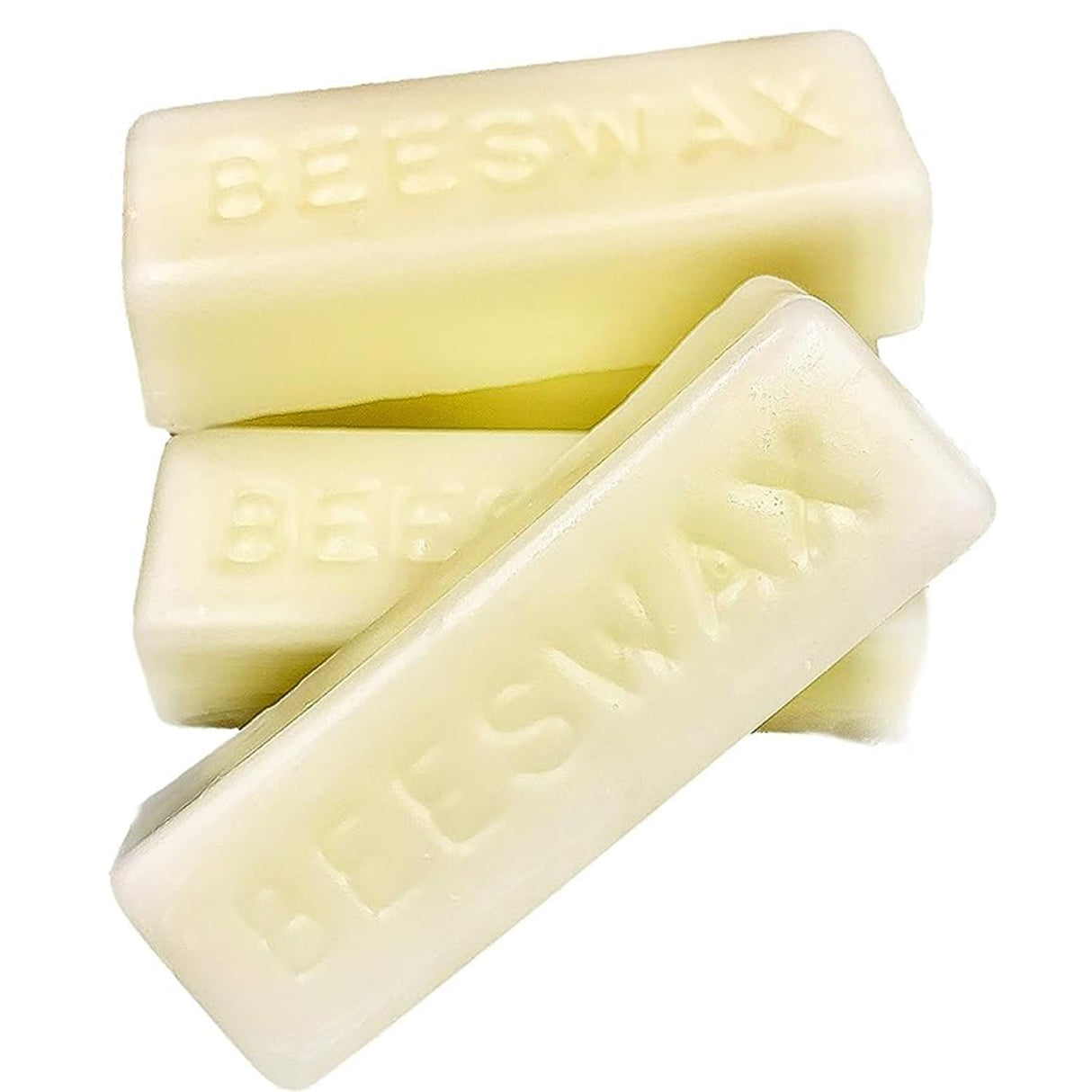 TooGet 36Pcs White Beeswax Bars, Natural Beeswax Block Bees Wax Pure Bar Wax for Candle Making, Skincare, Furniture Polish, DIY Crafts - 40 OZ TooGet