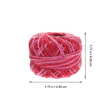 Beavorty Bracelet Making Kit 16 Roll Embroidery Thread Floss Set Rainbow Color Cross Threads Sewing Thread Wool Cotton Line Sewing Craft Art Supplies (Mixed Color) Bracelet Making Kit Beads Beavorty