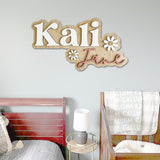 Custom Name Sign for Nursery, Baby Wooden Name Sign, Wooden Nursery Name Sign, Nursery Name Sign For Boy/Girl, Baby Name Announcement Sign, Wooden Outline Name Signs, Baby Name Signs For Nursery15 IZI POD
