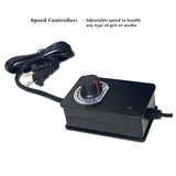 Rock Tumbler Machine- Electric Rock Polisher Kit- 15LB Single Barrel: Polishing Stones, Rocks, Glass and Metals Generic