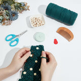 ACRNIGHEET DIY Large Macrame Christmas Tree Kit for Adults Beginners, Christmas Tree Macrame Wall Hanging Kit with Tassels Ornament, Craft Gitf Idea with Step by Step Tutorial Instruction Home Decor ACRNIGHEET