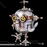 3D Metal Puzzle for Adults Mechanical Owl Egg 3D Model Kit, Steampunk Puzzle DIY Assembly, Fun and Creative for Birthday, Home Decoration, and Collectors (110+ PCS) HeyCubex