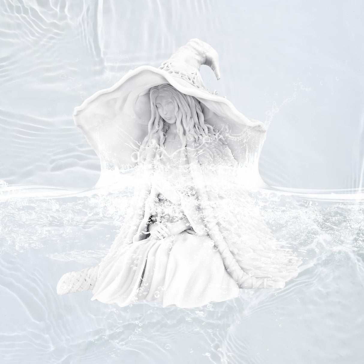 ELEGOO Water Washable 3D Printer Resin, 405nm Rapid UV Curing Standard Photopolymer Resin, Easy to Clean, High Precision 3D Water Wash Resin for LCD/MSLA/DLP 3D Printer Printing, White 1000G Deeplee