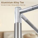 Canopy Bed Frame Full Size Stainless Steel Canopy Poles for Bed, Canopy Bed Curtains Full Bed Canopies & Drapes for 4 Corner Metal Bed Wood Bed Bedroom Decor ForestSource