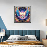 ARPADAMO Angel Wings Diamond Art Kits for Adults,5D Diamond Painting DIY Dog Paw Diamond Art Diamond Painting Kits for Adult,Round Full Drill Diamonds, Diamond Art Kits for Home Decor-13.78x13.78inch ARPADAMO