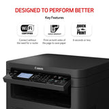 Canon imageCLASS MF262dw II - Wireless Monochrome Laser Printer with Print, Copy and Scan, Black Canon