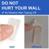 Hasefam 100Pcs Double Sided Tape for Acoustic Foam Panels, Removable Mounting Tape Wall Strong Adhesive Sound proofing Transparent Putty Clear Sticker Heavy Duty 1inch Round Hasefam