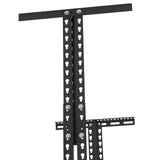 Klutch Overhead Garage Storage Rack — Adjustable Height, 96in.L x 48in.D x 23–37in.H Klutch
