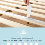 Mellow Naturalista Classic - 12 Inch Solid Wood Platform Bed with Wooden Slats, No Box Spring Needed, Easy Assembly, Queen, Espresso Mellow