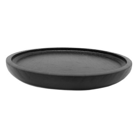 Sweet Water Decor Black Wood Tray for Home | Kitchen and Bathroom Dispenser Holder | Jewelry Dish | Wooden Soap Holder for Bottles | Trays for Counter Tops | Vanity Plate | Farmhouse Dish Décor Sweet Water Decor