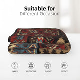 Blanket Cabin Rustic Bear Deer Throw Blanket Lodge Moose Soft Warm Velvet Blanket Lightweight Bed Blanket Farmhouse Home Decor Fleece Blanket Sofa Blanket Luxurious Gift for Men Women KAPLIPE