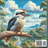 A Songbirds Coloring Book for Children: Educational Coloring Pages with Songbirds and Alphabet for Children Ages 2-12 Majosta