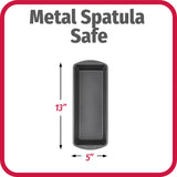 GoodCook Extra Large 13'' x 5'' Nonstick Steel Bread Loaf Pans, Gray (4245) GoodCook