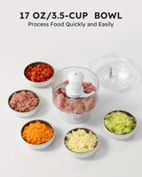 Sangcon Blenders and Food Processor Combo for Kitchen, 5 in 1 Blender for Shakes and Smoothies, Meat Chopped, Grinding & more, 40 oz Jar & 17oz Cup with To-Go Lid, Stainless Steel Silver sangcon