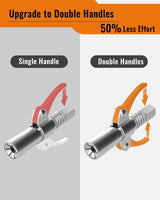 MASRIN Grease Gun Coupler-Grease Gun Tip,Grease Fittings,Duty Quick Release Grease Coupler Compatible with All Grease Guns 1/8" NPT Ends,Upgrade to 12000 PSI MASRIN