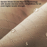 Ultra Grade RIPLOCK Fabric - Replacement Canopy Top Cover for Summer Veranda Gazebo Garden Winds