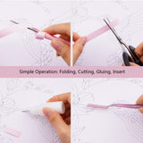 Uniquilling Quilling Kit, Paper Quilling Kits, 8 * 10-in Flower& Hummingbird Paper Filigree Kits with Quilling Tools& Using Manual, DIY Quilling Artwork Modern Wall Art for Living Room Uniquilling