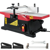 VEVOR Woodworking Benchtop Jointers 6inch with 1650W Motor,Heavy Duty Benchtop Planer Precise Cutterhead 2000rpm,2 Push Blocks Fence Depth Scale,Large Aluminum Work Table for Woodworking VEVOR
