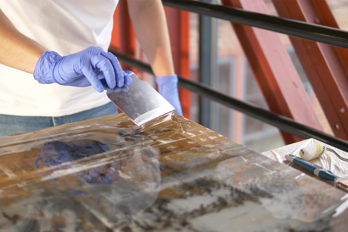 EPODEX® Art Resin & Crafting Epoxy Resin Kit UV-Stabilized Jewelry, Coasters, Tumblers, Crafts, Solvent- & Bubble Free, Low Odor, All Surfaces Wood, Concrete, Glass | Up to 3/4 Inch 0.375-15 Gal 2:1 EPODEX