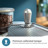 PHILIPS Barista Brew Semi Automatic Espresso Machine - Single & Double Espresso + Americano Button, 250g Bean Container + Grinder, Intuitive Guidance, Calibrated Tamping, Metal Silver (PSA3218/01) Philips Kitchen Appliances