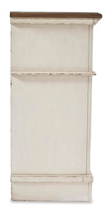 Signature Design By Ashley Realyn French Country Youth 6 Drawer Dresser, Chipped White & Brown Signature Design by Ashley