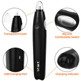 ZMOL Electric Eraser for Artists, Rechargeable Electric Eraser Kit, 140 Refills, Automatic Portable Eraser for Precise Drawing, Rechargeable Operated Pencil Eraser for Sketch Pencil, Crafts (Black) Zmol