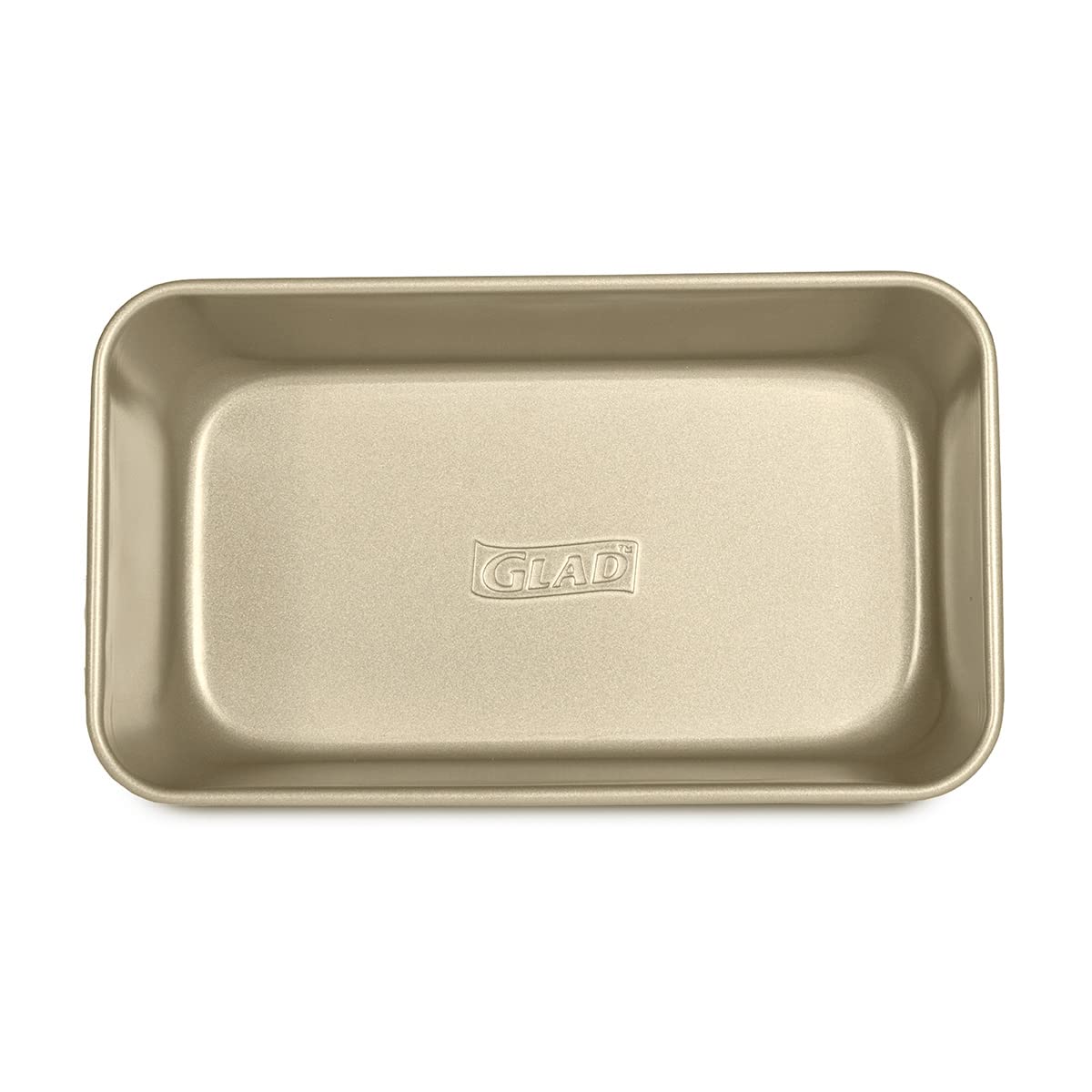 Glad Loaf Baking Pan Nonstick - Heavy Duty Metal Bakeware for Bread and Cakes, 9.5 x 5.5 x 3 inches Glad