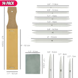 Mr. Pen - 14 Pack of Blending Stumps, Art Eraser, Blending Sticks for Drawing, Shading Pencils for Sketching Mr. Pen