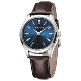 Engraved Watch for Men - Boyfriend Fiance Husband Gift Customized Personalized Watches for Men (Blue) WINDSOR