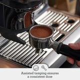 Breville Barista Express Impress Espresso Machine BES876BSS, Brushed Stainless Steel Breville