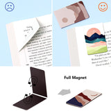 UpUDo 12 Pack Magnetic Bookmark, Book Marker Clip for Teachers, Students, Book Lovers, Printing on 2 Side UpUDo