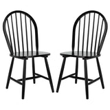 Safavieh Home Camden 18-inch Farmhouse Black Spindle Back Safavieh