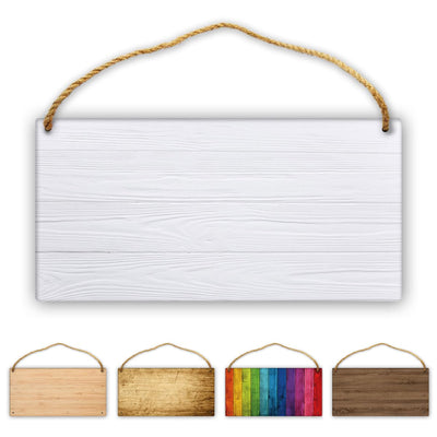 Jgksbqv Custom Wooden Signs with Pictures Personalized Wood Sign Add Your Photo Text Logo Name 3D Home Decor Gifts Welcome Family Board for Wall Room Kitchen Farmhouse, Blank 12"x6"