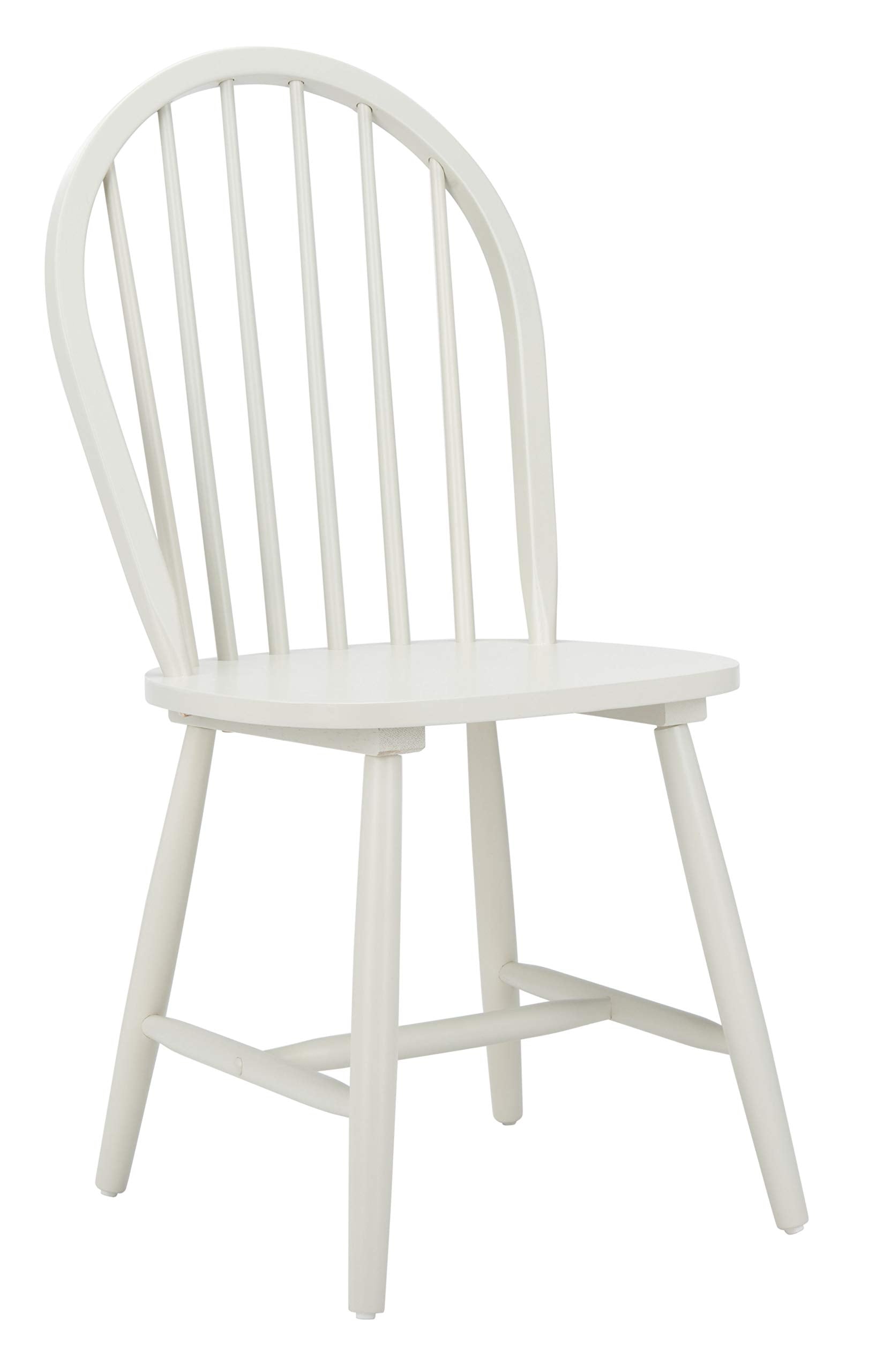 Safavieh Camden Spindle Back Dining Chair, 0, Off White - WoodArtSupply