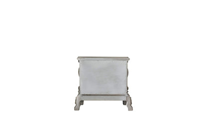 Acme Dresden Nightstand in Vintage Bone White - WoodArtSupply