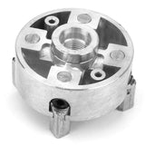 OPPWONG 4 Jaw Lathe Chuck, Z011A Zinc Alloy Lathe Chuck Independent Reversible Jaw Wood Lathe Chuck Mini Metal Lathe Accessories Lathe Chuck Turning Machine Accessory for Lathes Machine OPPWONG