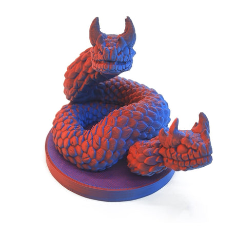 Reprapper Dual Color PLA, Coextrusion Dual Color PLA Filament 1.75mm for 3D Printer, Muliticolor Silk PLA Like Rainbow, 4 x 250g Unboxing Pack RepRapper